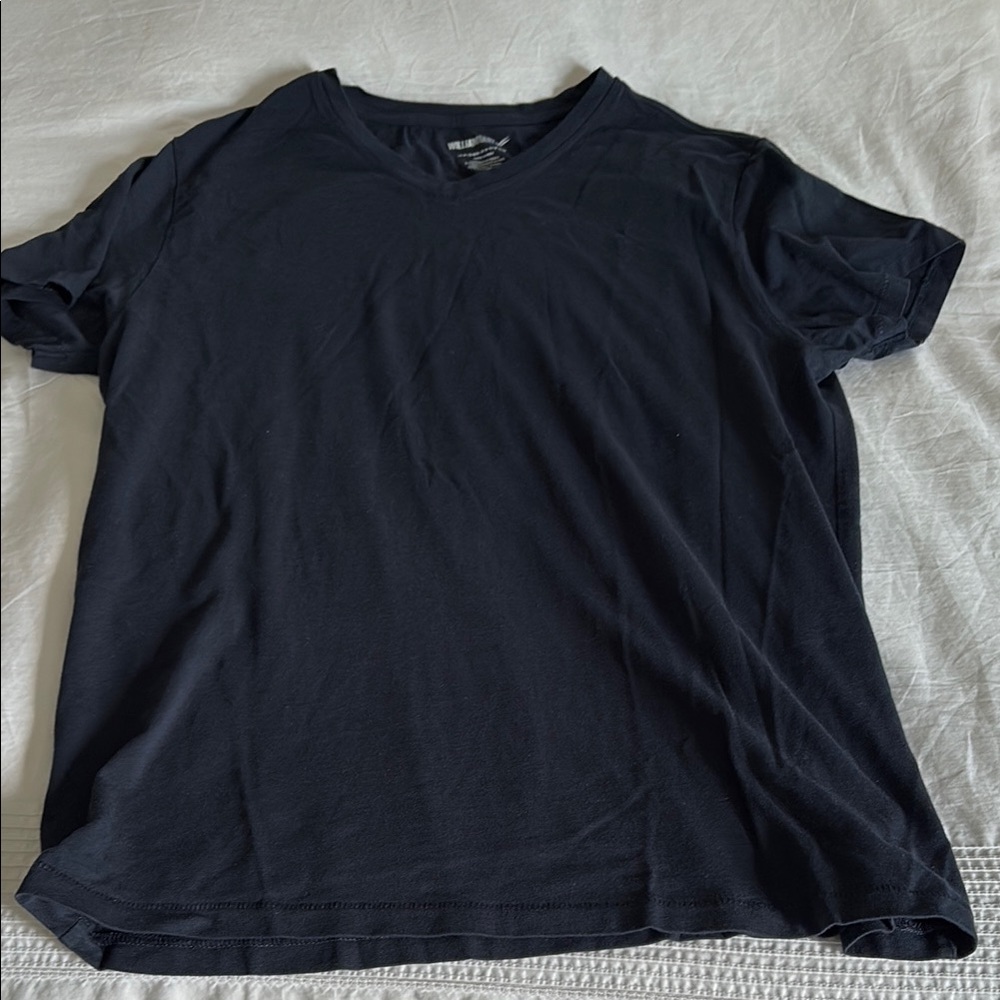 William Rast Black Short Sleeve Tee